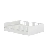 Paidi Kinderbett Little Flo 140 x 200 cm Buche lackiert weiß