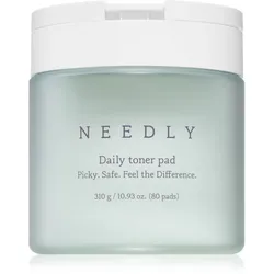 NEEDLY Daily Toner Pad Peeling-Pads für das Gesicht für fettige und problematische Haut 80 St.