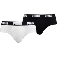 Puma Basic Briefs white/black XL 2er Pack