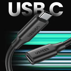 UGREEN 40574 USB-C-auf-USB-C-Kabel 5 Gbit/s 0,5 m - Schwarz