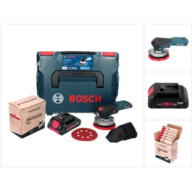 Bosch GEX 18V-125 inkl. Toolbrothers Turtle Schleifset + 1x Procore Akku 4,0 Ah + L-Boxx