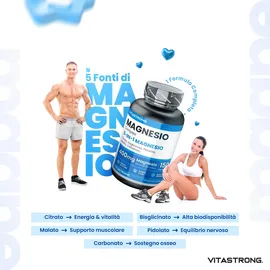 vitastrong Magnesium Komplex 5-in-1 Tabletten 150 St.