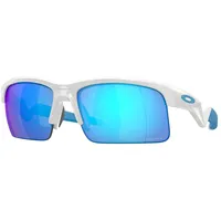 OAKLEY Capacitor Sonnenbrillen Für Kinder - Polished White - Prizm Sapphire/CAT3