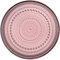 Iittala Kastehelmi Teller, aus Glas, in der Farbe Violett, Spülmaschinengeeignet, Maße: 17,2 x 2,2 cm, 1070204