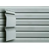 Fassadenpaneele Hellgrau Premiumoptik Kunststoffpaneele Fassadenverkleidung Giebelverkleidung Chaletverkleidung Klinkerfassade Mobilheim (Paneele Hellgrau T01 1,83 x 0,23m))