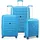 MODO BY RONCATO Starlight 3.0 Koffer-Set 3-tlg. blau