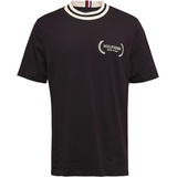 Tommy Hilfiger T-Shirt 'Laurel' - Schwarz,Weiß - L