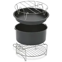 Tefal Zubehör-Set XA113010 schwarz, silber