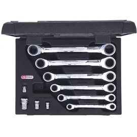 KS Tools GEARplus Doppel-Ratschenringschlüssel-Satz 10-tlg. 8-19 mm