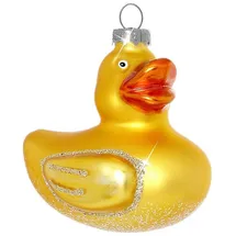 SIKORA Christbaumschmuck Glas Ornament/Enten KÜKEN - H:6cm