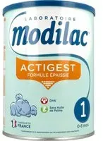 Modilac 1 Actigest, Lait pour nourrisson 1er âge, formule épaissie, bt 800 g Poudre