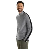 Icebreaker Lodge Half Zip Pullover - Gritstone Heather / Black - L