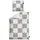Sansibar Chessboard Grau 135 x 200 cm + 80 x 80 cm