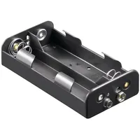 goobay Batteriehalter 4x Baby Schwarz