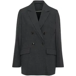 Nadelstreifen-Blazer BASLER grau, 36