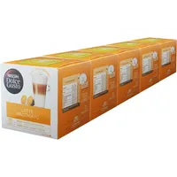 Nescafé Dolce Gusto Latte Macchiato, Kaffee, Kaffeekapsel, 5er Pack, 5 x 16 Kapseln (40 Portionen)