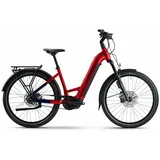 Haibike Trekking 9 Low 2025 27,5 Zoll RH 45 cm dynamite red/blue