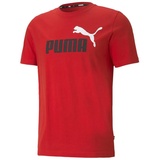 Puma T-Shirt Ess 586759 Rot Regular Fit4063697418325