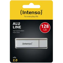 Intenso Alu Line 128 GB silber USB 2.0
