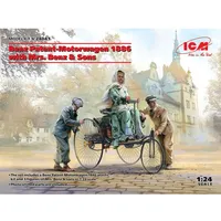 ICM Benz Patent-Motorwagen 1886 with Mrs. Benz & Sons