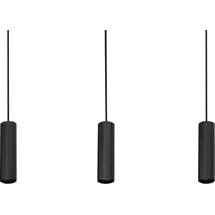 LEDVANCE Decor Drums Pendelleuchte 3XGU10 2XLED Schwarz