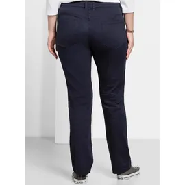 sheego Stretch-Hose Blau 28