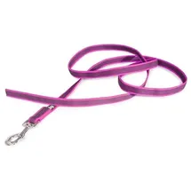 Julius-K9 IDC Color & Gray gumierte Leine, 20 mm x 2 m ohne Schlaufe, Pink-Grau
