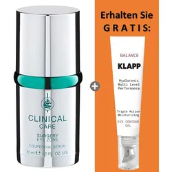 KLAPP Cosmetics CLINICAL Surgery Eye Zone Couperose Serum 30ml + Balance Eye Contour Gel 15ml Gratis
