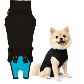 Trovet Hundebody Recovery Suit Schwarz S