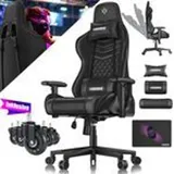Kesser Gamingstuhl Kunstleder Schwarz