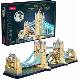 Cubic Fun CUBICFUN Beleuchtetes 3D-Puzzle Tower Bridge 222 Teile