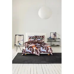 Wendebettwäsche ESPRIT "Nadja", bunt (multicolor), B/L: 135cm x 200cm, , Satin, B/L: 80cm x 80cm, Satin, Obermaterial: 100% Baumwolle, Bettwäsche, aus beständigerer Baumwolle