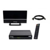 Sky Vision COMAG SL65T2 DVB-T2 Receiver, Freenet TV (Private Sender in HD), PVR Ready, Full-HD, HDMI, SCART, Mediaplayer, USB 2.0, 12V tauglich, 2m HDMI Kabel und DVB-T2 Zimmerantenne