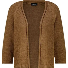 Monari Jacke Stricküberwurf Basic Braun M