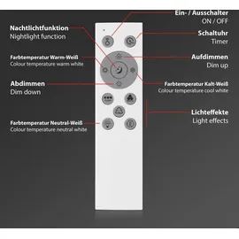 Briloner LED Panel 1 24W rechteckig weiß