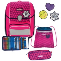 Scout Genius DIN Neon Safety 4-tlg. pink glow