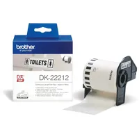 Brother DK-22212 - Permanentklebeband - weiß - Rolle (6,2 cm x 15,2 m) - für QL 1050, 1060, 500, 550, 560, 570, 580, 650