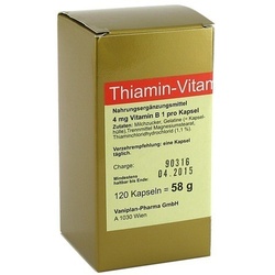 Thiamin Kapseln Vitamin B1