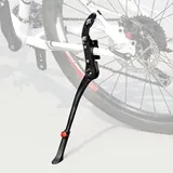 HERCHR Fahrradständer, 48-52cm/18.90-20.47in Universal Höhenverstellbar Fahrradständer Aluminium Legierung Hinterer seitlicher Fahrradständer für Mountainbike/Rennrad/BMX/MTB