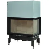 Austroflamm Eckkamineinsatz 89x49x57 S 2.0 | Eckscheibe rechts | 12,0 kW
