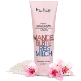 Jean&Len Sanfte Duschcreme Mandelblüte & Reismilch 250 ml