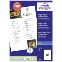 Avery Zweckform Fotopapier 2681 DIN A4 200 g/qm 50 Blatt