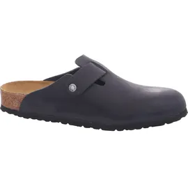 Birkenstock Boston Nubukleder geölt schwarz 46