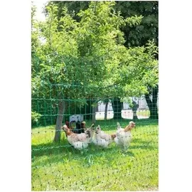 Kerbl Geflügelnetz grün LxH 25 m x 106 cm Doppelspitze ohne Strom