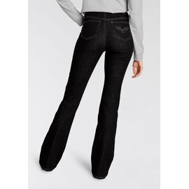 Arizona Bootcut-Jeans »Comfort-Fit«, schwarz