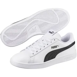 PUMA Smash V2 Leder Sneaker PUMA white/PUMA black 44
