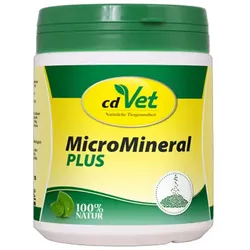 cdVet | MicroMineral plus Natürliche Mineralstoffversorgung mit Moringa & Torf 500 g