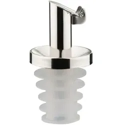 WESTMARK Inox Öl-Spezial Ausgießer, Metallkläppchen, Für alle üblichen Spirituosen - auch für saure Getränke und Essig, 1 Stück