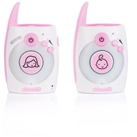 Chipolino Babyphone Astro, 300 m Reichweite, Zweiwege-Kommunikation, USB Adapter rosa