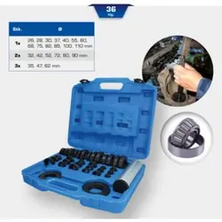 Brilliant Tools Lager-Eintreib-Satz, Nylon, 36-tlg